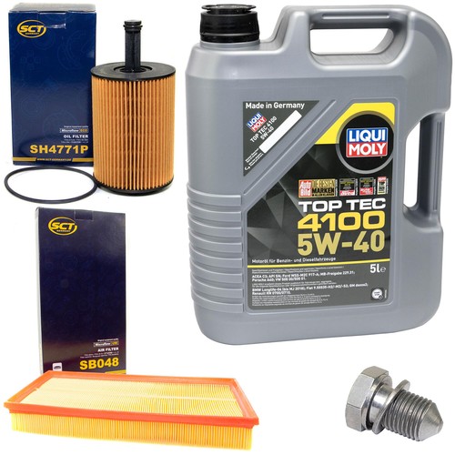 Set filtro olio 5w40 litri - olio,